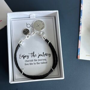 Belk Black and Silver Minimalist Bracelet
